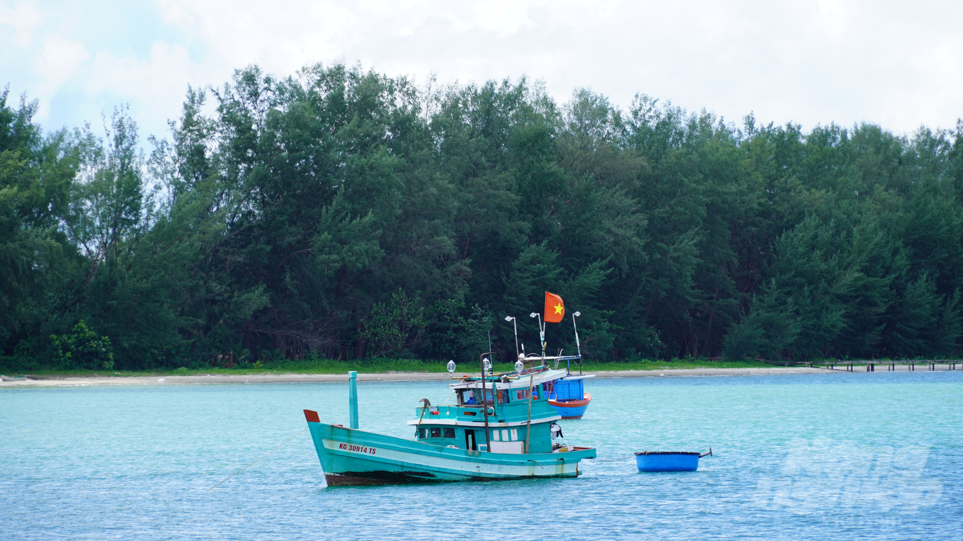 Tỉnh Trà Vinh hiện có 880 tàu cá đang hoạt động, chưa có trường hợp nào vi phạm (IUU) tại vùng biển nước ngoài. Ảnh: Hồ Thảo.