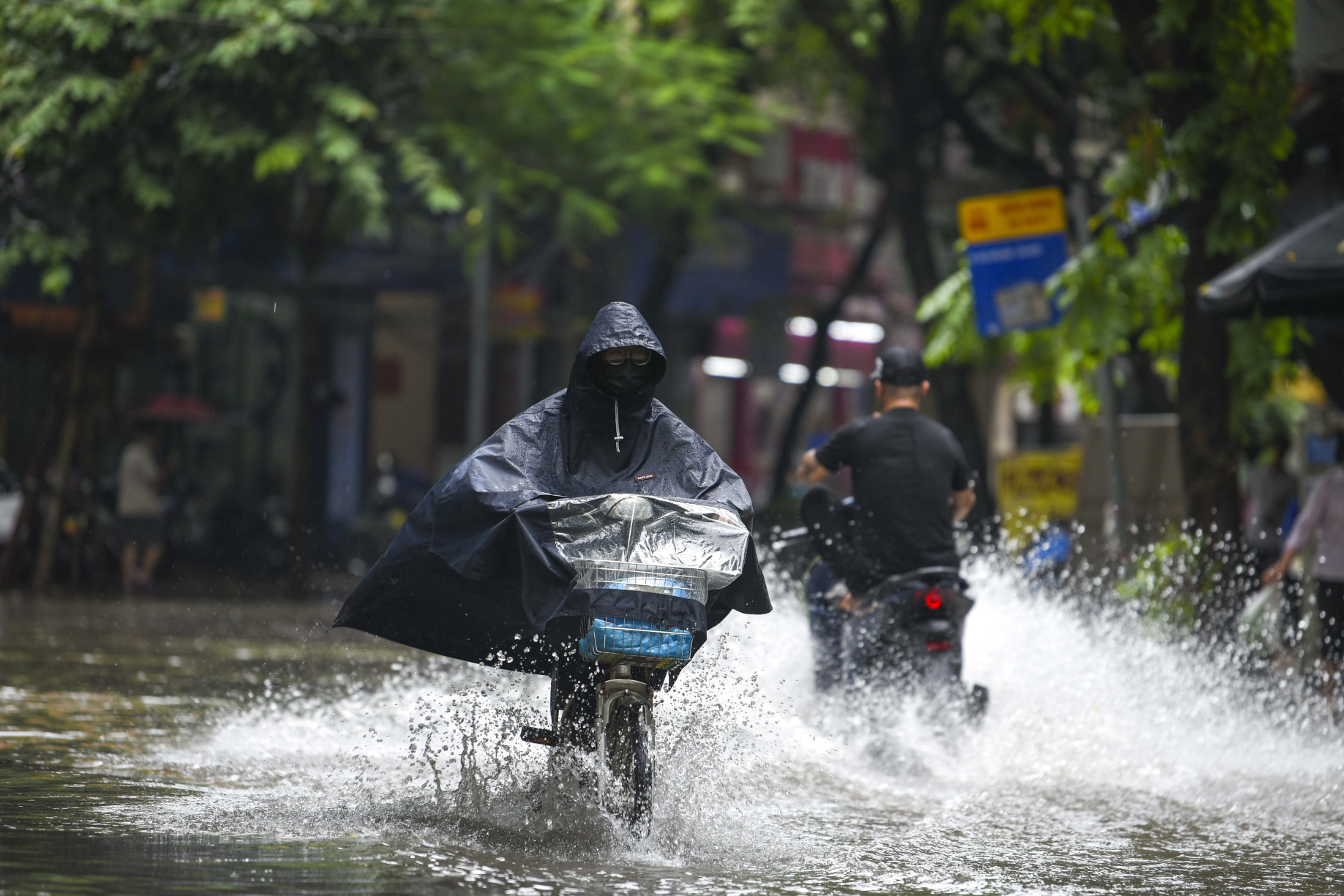 Dự báo đêm 8 và ngày 9/10 ở khu vực Trung Trung bộ, Nam Trung bộ, Tây Nguyên và Nam bộ có mưa rào và dông, cục bộ có mưa to. Ảnh: Chinhphu.vn.