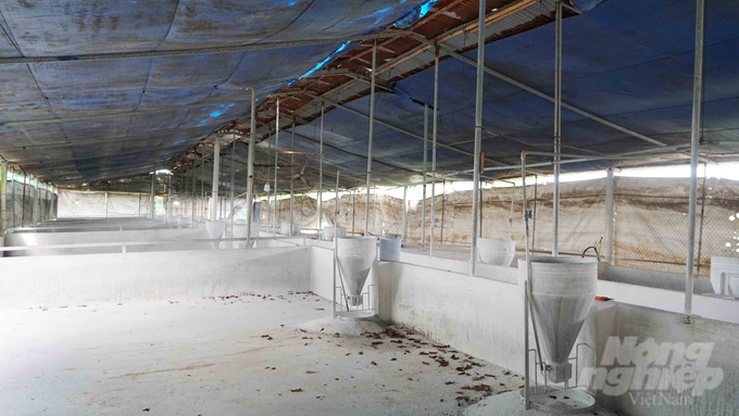 Farms suspended from restocking are forced to invest in waste treatment systems and be thoroughly evaluated before being allowed to raise livestock again. Photo: Le Binh.