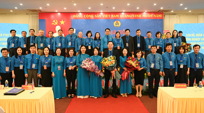 Tại phiên làm việc, Đại hội Công đoàn NN-PTNT Việt Nam đã bầu ra BCH Công đoàn khóa VI gồm 35 ủy viên. Ảnh: Quỳnh Chi.