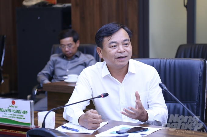 Deputy Minister Nguyen Hoang Hiep says: 'The Ministry’s digital transformation ranking is not for competition, but an evaluation to know where we are and our weaknesses.'