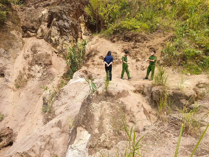 Mỏ đất hiếm Đông Pao tại huyện Tam Đường, tỉnh Lai Châu. Ảnh: Cổng thông tin UBND huyện Tam Đường.