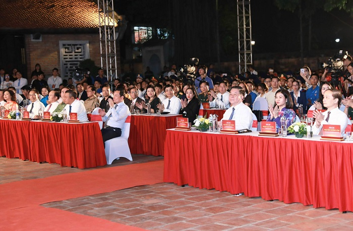 Các đại biểu tham dự chương trình. Ảnh: hanoi.gov.vn.