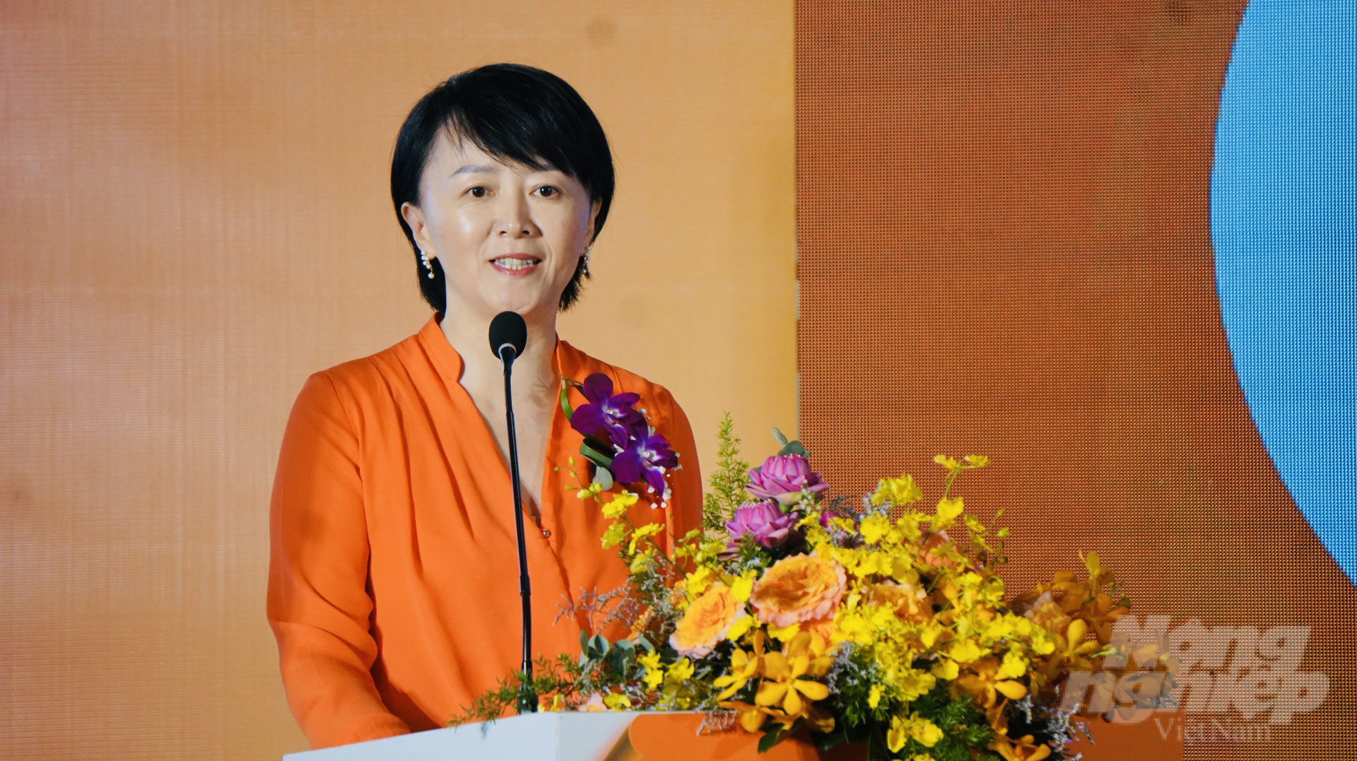 Bà Margaret Ma Connolly, Chủ tịch & CEO Tập đoàn Infoma Markets khu vực châu Á. Ảnh: Nguyễn Thủy.
