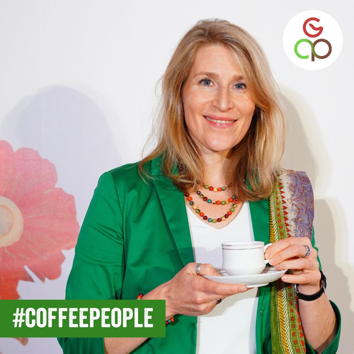 Annette Pensel, CEO of the Global Coffee Platform joining the #CoffeePeople campaign.