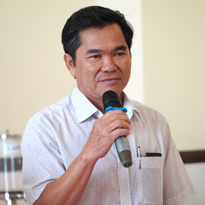 Ông Châu Công Bằng, Phó Giám đốc Sở NN-PTNT tỉnh Cà Mau.
