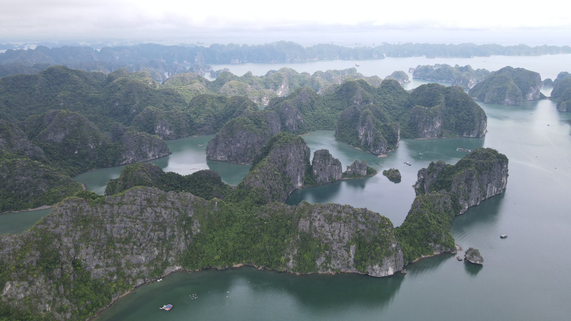 Quần thể vịnh Hạ Long - quần đảo Cát Bà được công nhận là di sản thiên nhiên thế giới. Ảnh: Nhật Quang.