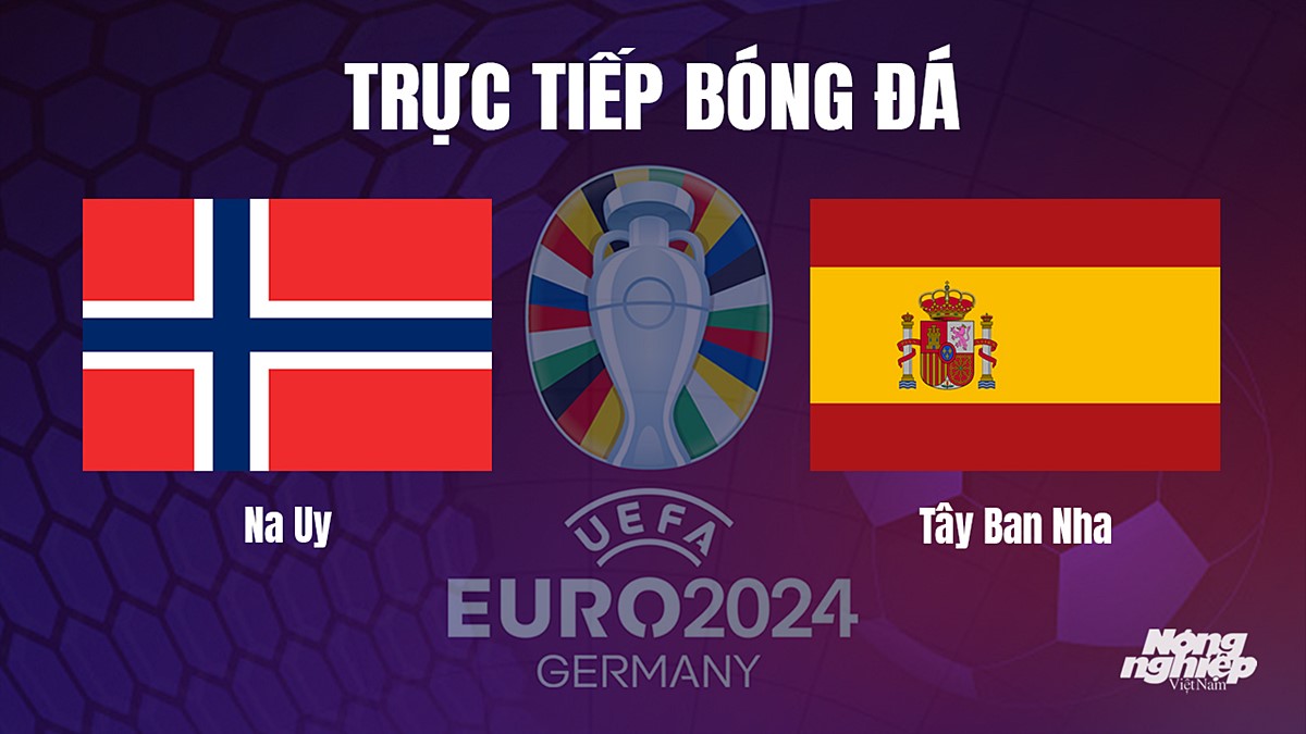 Trực tiếp bóng đá vòng loại Euro 2024 giữa Na Uy vs Tây Ban Nha hôm nay 16/10/2023