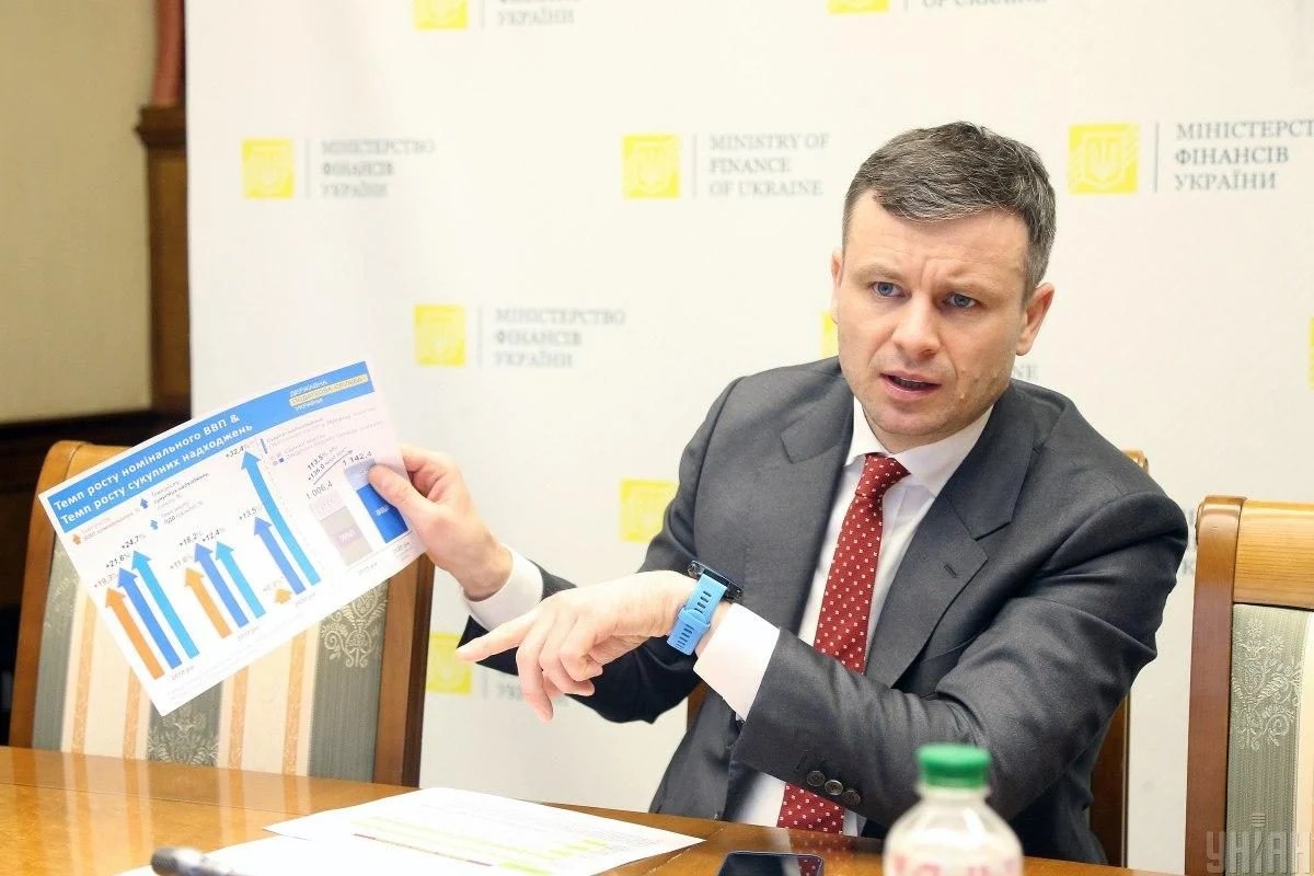 Bộ trưởng Tài chính Ukraine Sergey Marchenko. Ảnh: UNIAN.