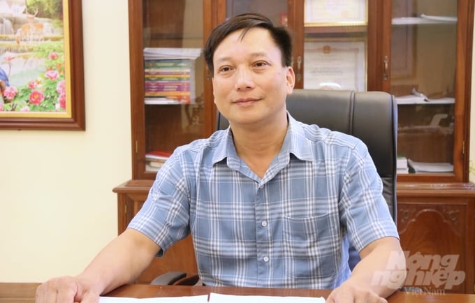 Ông Nguyễn Hồng Quang, Phó Giám đốc Sở NN-PTNT tỉnh Bắc Ninh. Ảnh: Phương Thảo.