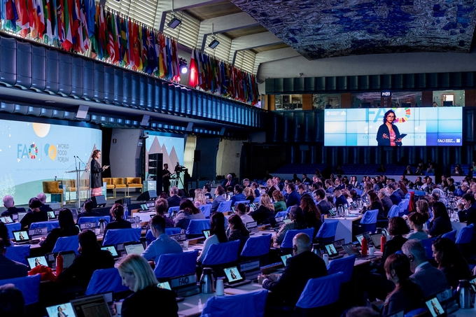 The second edition of the Science and Innovation Forum opened at FAO’s headquarters in Rome under the theme Science and Innovation for Climate Action.