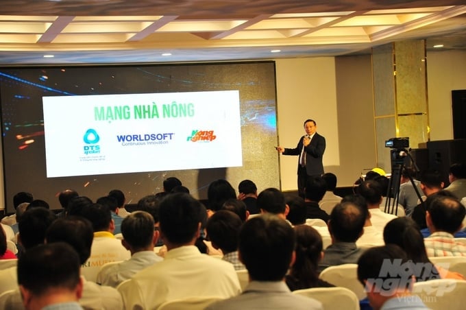 Mr. Nguyen Ai Huu, Founder of Worldsoft Software Technology Joint Stock Company. Photo: Le Hoang Vu.