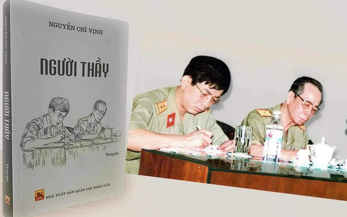 Nhà tình báo Ba Quốc (bên phải) và Thượng tướng Nguyễn Chí Vịnh (Ảnh tư liệu).