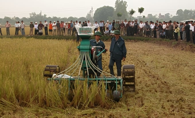 Activities to demonstrate agricultural extension techniques in the field.