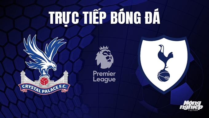 Trực tiếp bóng đá Ngoại hạng Anh giữa Crystal Palace vs Tottenham hôm nay 28/10/2023