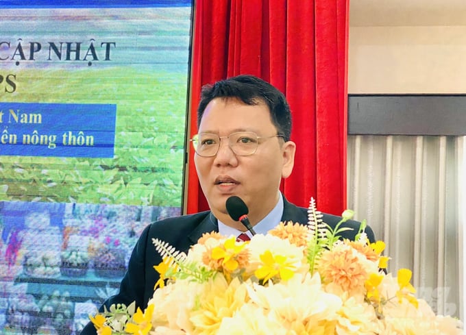 Mr. Ngo Xuan Nam, Deputy Director of the Vietnam SPS Office under the Ministry of Agriculture and Rural Development. Photo: Le Hoang Vu.