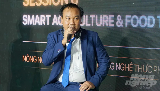 Mr. Nguyen Dang Khoi - Chairman of Trong Khoi Group. Photo: Le Binh.
