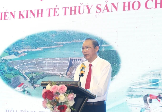 According to Deputy Minister Phung Duc Tien, the potential and space for developing the reservoir fisheries area is full. Photo: Trung Quan.