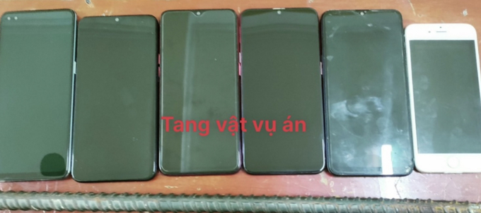 Tang vật của những vụ trộm cắp do Đèo Văn Dụng gây ra. Ảnh: T.L.