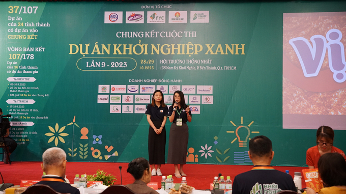 The 9th Green Startup Project Competition was launched in May 2023. By the end of July, there were 178 individuals and groups submitting projects to participate. Photo: Nguyen Thuy.