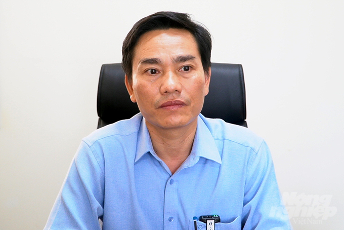 Ông Nguyễn Phú Quốc, Phó Giám đốc Sở NN-PTNT Quảng Trị cho biết, ngành thú y gặp rất nhiều khó khăn trong công tác kiểm soát giết mổ do việc xây dựng các cơ sở giết mổ tập trung chậm. Ảnh: Võ Dũng.