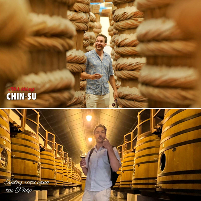 The Chin-su Phu Quoc fish sauce factory reminds Will of a wine brewery in France.