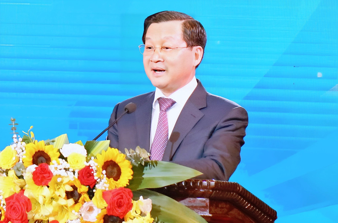 Phó Thủ tướng Chính phủ Lê Minh Khái: Người lao động là tài sản quý giá nhất của doanh nghiệp. Ảnh: Phương Thảo.