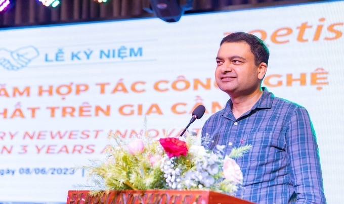 Ông Sanjeev Kumar, Phó Tổng giám đốc phụ trách miền Nam Japfa Comfeed Việt Nam.