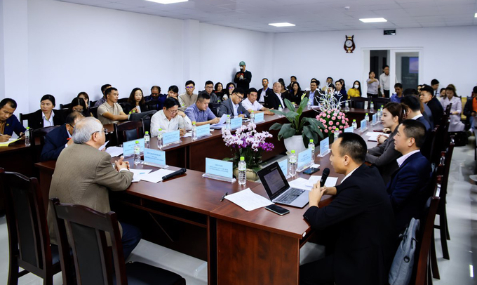 Tập đoàn Protus Group và các doanh nghiệp tỉnh Lâm Đồng trao đổi tại hội nghị. Ảnh: Quang Yên.