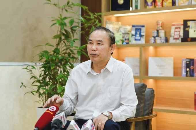 Deputy Minister Phung Duc Tien: The agricultural sector’s trade surplus was 9.3 billion USD, 26.2% higher than the same period last year, contributing to social development. Photo: Quynh Chi.