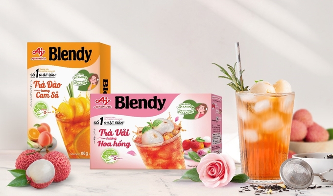 Bộ đôi trà trái cây mang hương vị mới lạ đang được 'săn đón' của Blendy®.