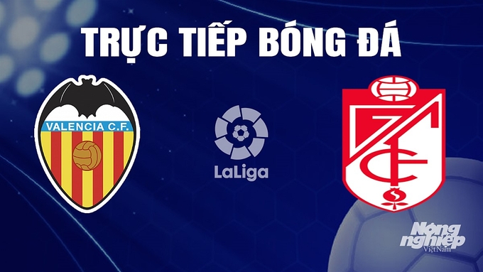 Trực tiếp bóng đá La Liga 2023/24 giữa Valencia vs Granada hôm nay 5/11/2023