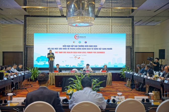 The Ministry of Agriculture and Rural Development is co-chairing the event with the Ministries of Health, Natural Resources and Environment, and the United States Agency for International Development (USAID). Photo: Linh Linh.