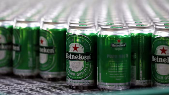 Heineken được cho là sẽ hưởng lợi nếu áp chung một mức thuế tuyệt đối.