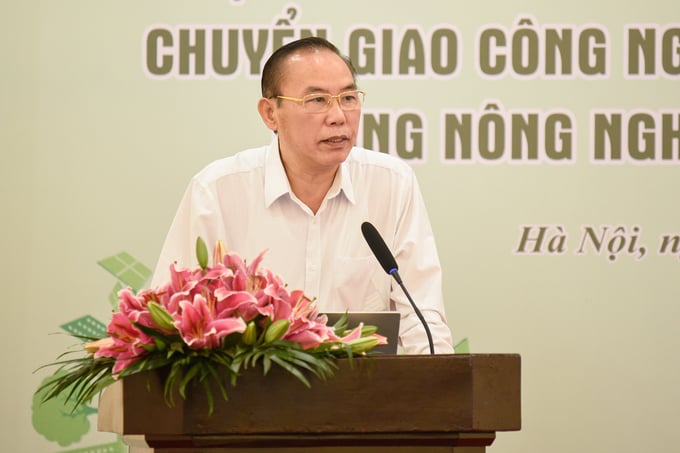 Deputy Minister Phung Duc Tien: It seems we have ignored the aspects of sustainability and recycling. Photo: Quynh Chi.