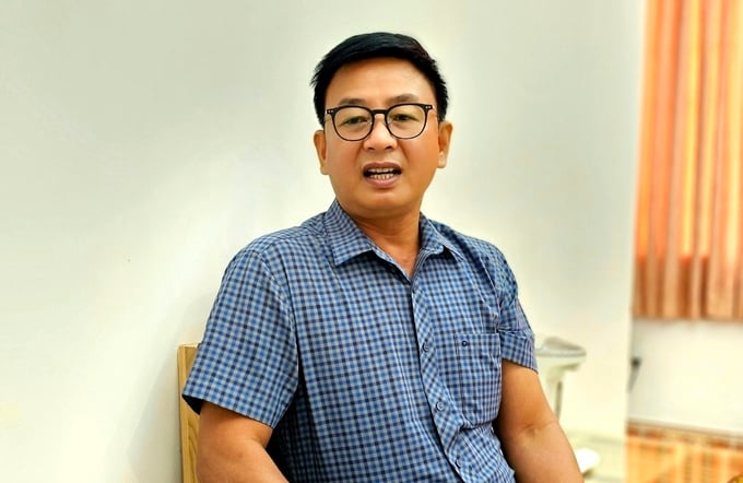 Mr. Le Hoang Lam, Director of the Region 3's Center for Agriculture, Forestry, and Fisheries Quality. Photo: KS.