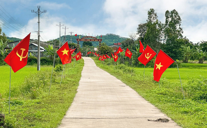 Đắk Lắk phấn đấu đến năm 2025 có 100 xã đăng ký đạt chuẩn nông thôn mới. Ảnh: Quang Yên.