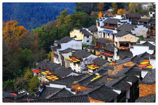 Hoàng Lĩnh cổ thôn tại huyện Vụ Nguyên, tỉnh Giang Tây, Trung Quốc.