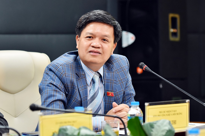 Phó Chủ nhiệm Ủy ban Khoa học Công nghệ và Môi trường Tạ Đình Thi.