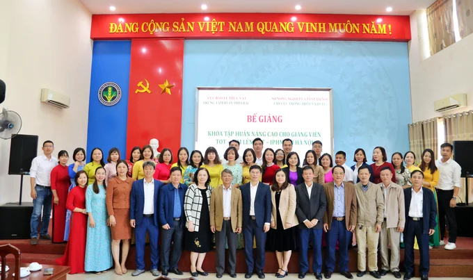 Vietnam currently has 486 national and provincial lecturers with TOT-IPHM certificates. Photo: Phuong Thao.