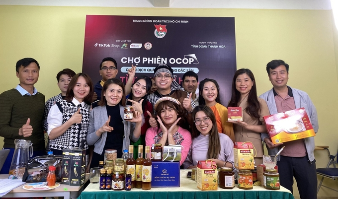 The OCOP market was deployed in Thanh Hoa province from November 16 to 18.
