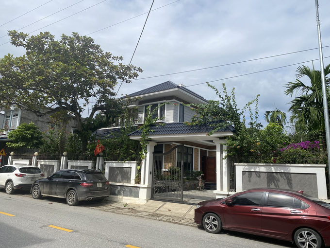 Ngôi nhà của ông Đỗ Tiến Cường, xã Tuy Lộc, TP Yên Bái.