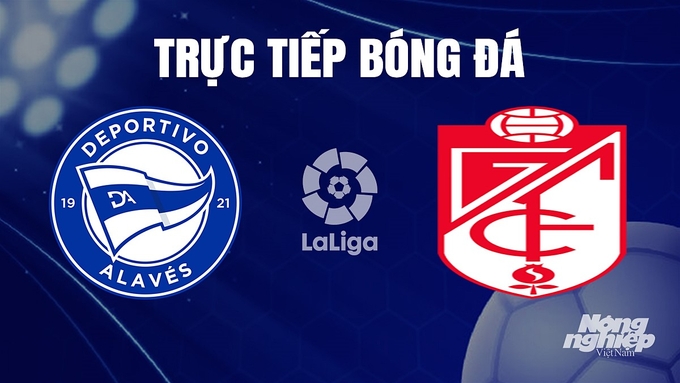 Trực tiếp bóng đá La Liga 2023/24 giữa Alaves vs Granada hôm nay 25/11/2023