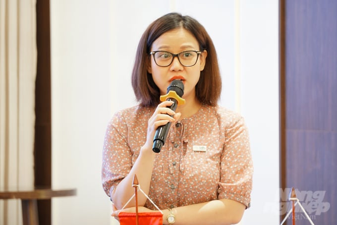 Ms. Nguyen Thi Quyen, Program Manager at IDH Vietnam. Photo: Nguyen Thuy.