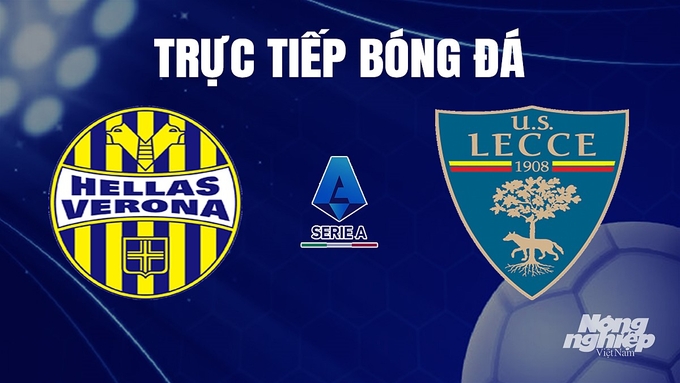 Trực tiếp bóng đá Serie A 2023/24 giữa Hellas Verona vs Lecce hôm nay 28/11/2023