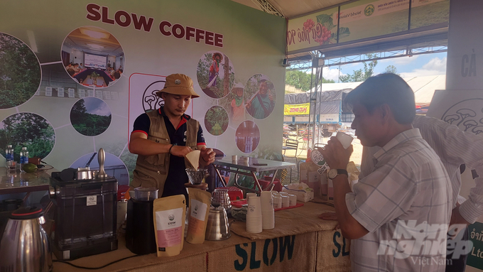 Thông qua Công ty Slow Coffe, sản lượng xuất khẩu cà phê toàn tỉnh Quảng Trị chỉ khoảng 100 tấn/năm. Ảnh: Võ Dũng.