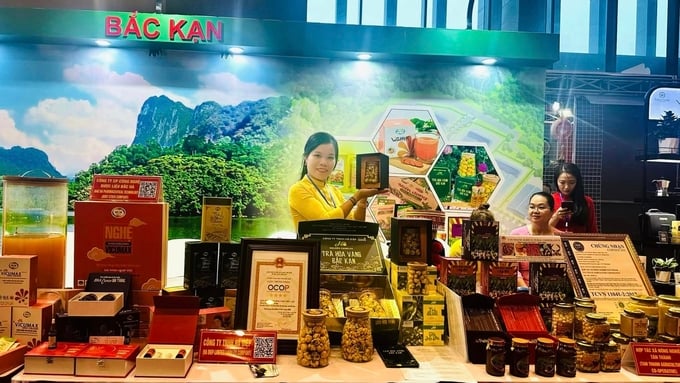 Bac Kan has more and more high-quality agricultural products with competitive characteristics in the market. Photo: NT.
