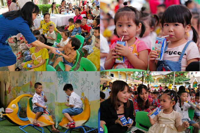 Với Quỹ sữa Vươn cao Việt Nam, Vinamilk đã đồng hành cùng hàng trăm nghìn trẻ em khắp cả nước trong suốt 16 năm qua.