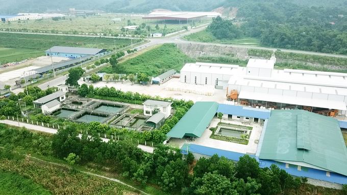 Khu công nghiệp Thanh Bình (huyện Chợ Mới) có nhiều doanh nghiệp chế biến gỗ, nông sản đang hoạt động. Ảnh: NT. 