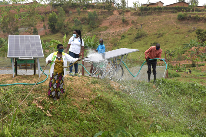 Solar-powered irrigation systems save time for farmers, increase efficiency of farms and support local livelihoods.